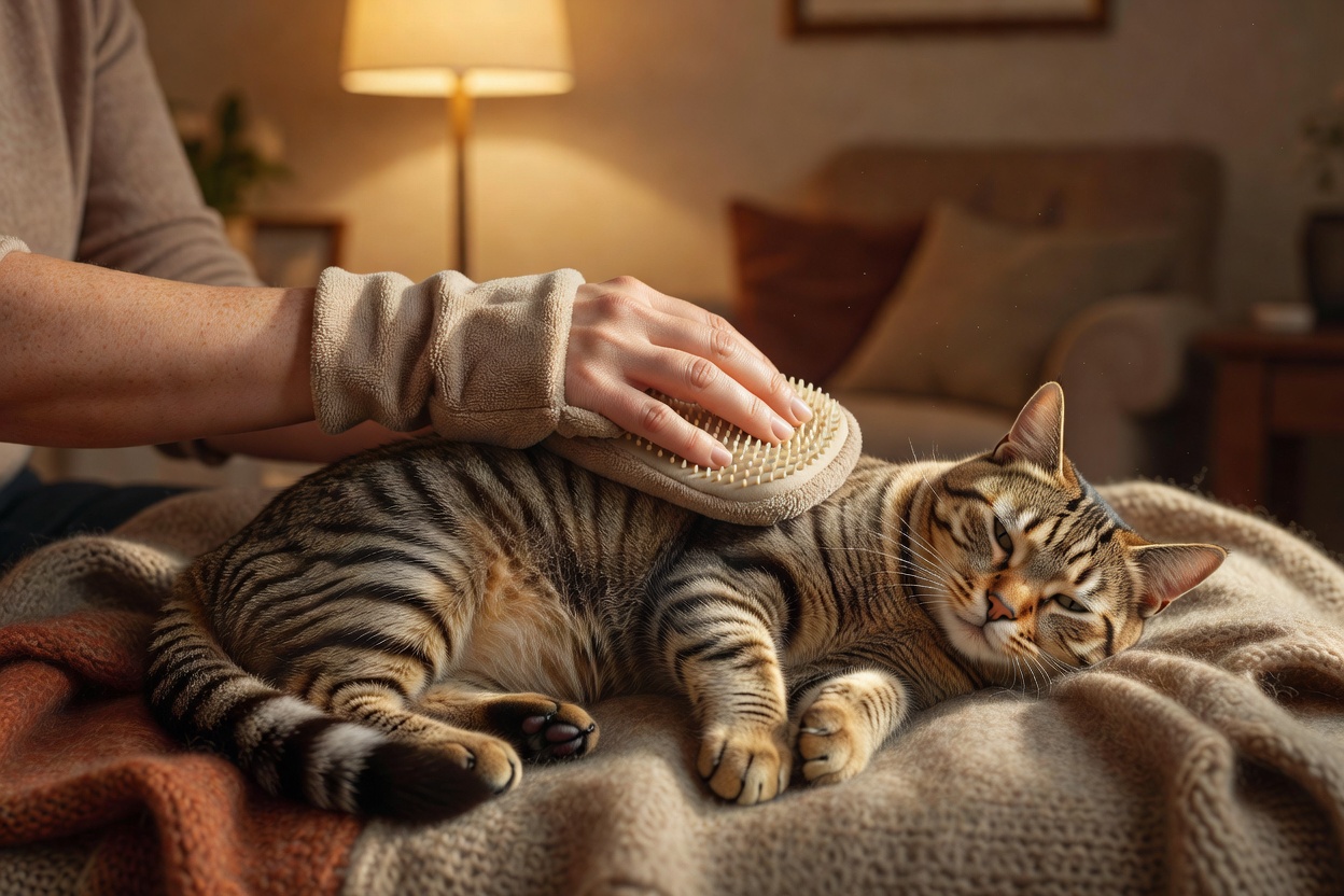 Cat grooming