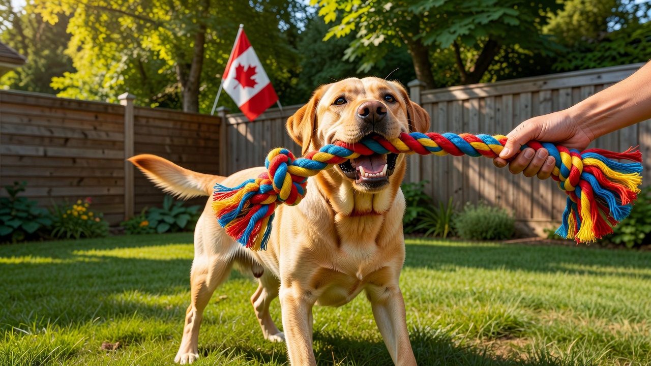 Dog tug toy